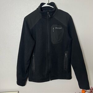 Marmot Black Fleece Full-Zip Jacket